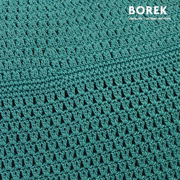 Sitzpuff fr drauen - grn - Borek - Ardenza Seil - Crochette Sitzkissen