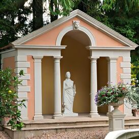 Garten Stein Pavillon mit Sulen - Commodus