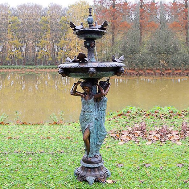 Bronze Kaskadenbrunnen fr den Garten - Cascadia