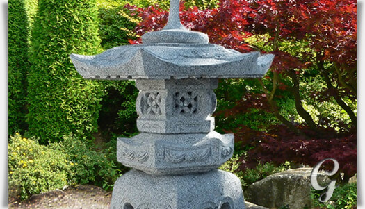 Japanische Lampen Garten