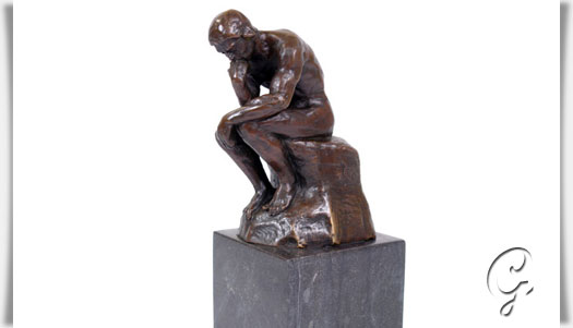 Auguste Rodin Skulptur - Der Denker