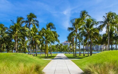 Gartendekoration in Palm Beach – Wie Gärten im sonnigen Florida gestaltet werden