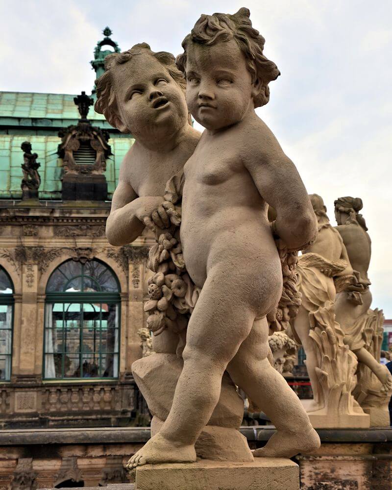 Figuren & Skulpturen Dresdener Schlösser © Gartentraum.de