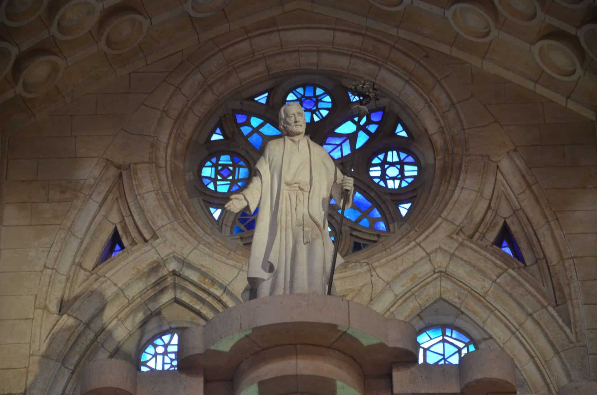 Barcelona Sagrada Familia Heiligenfigur