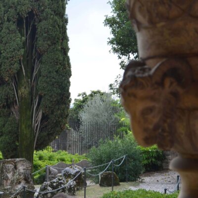 Gartengestaltung der Vittoriale degli italiani