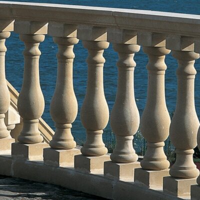 Gerade Balustrade