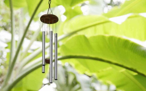 Klangspiele für den Garten: Hörprobe für Spiele aus Holz  Metall & Co.