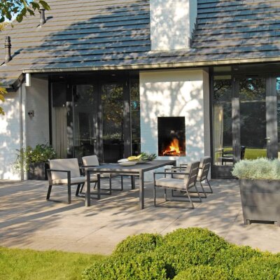 Terrassenplatten Verlegen Beton Splitt Erde Mortel Video Anleitung