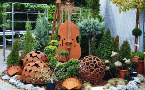 Gartendeko mit Rost selber machen oder günstig kaufen