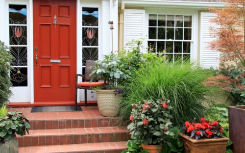 Hauseingang außen gestalten