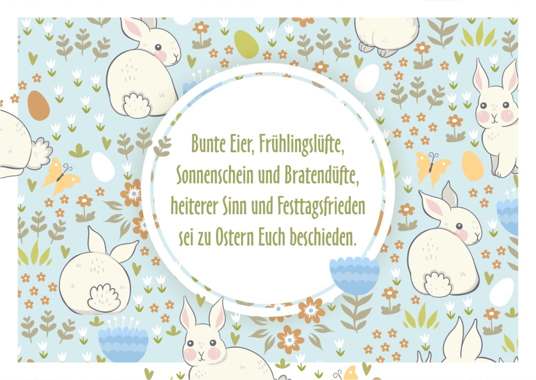 ostergruß schön lustig fröhlich zum verschicken whatsapp mit osterwünschen für oma & opa