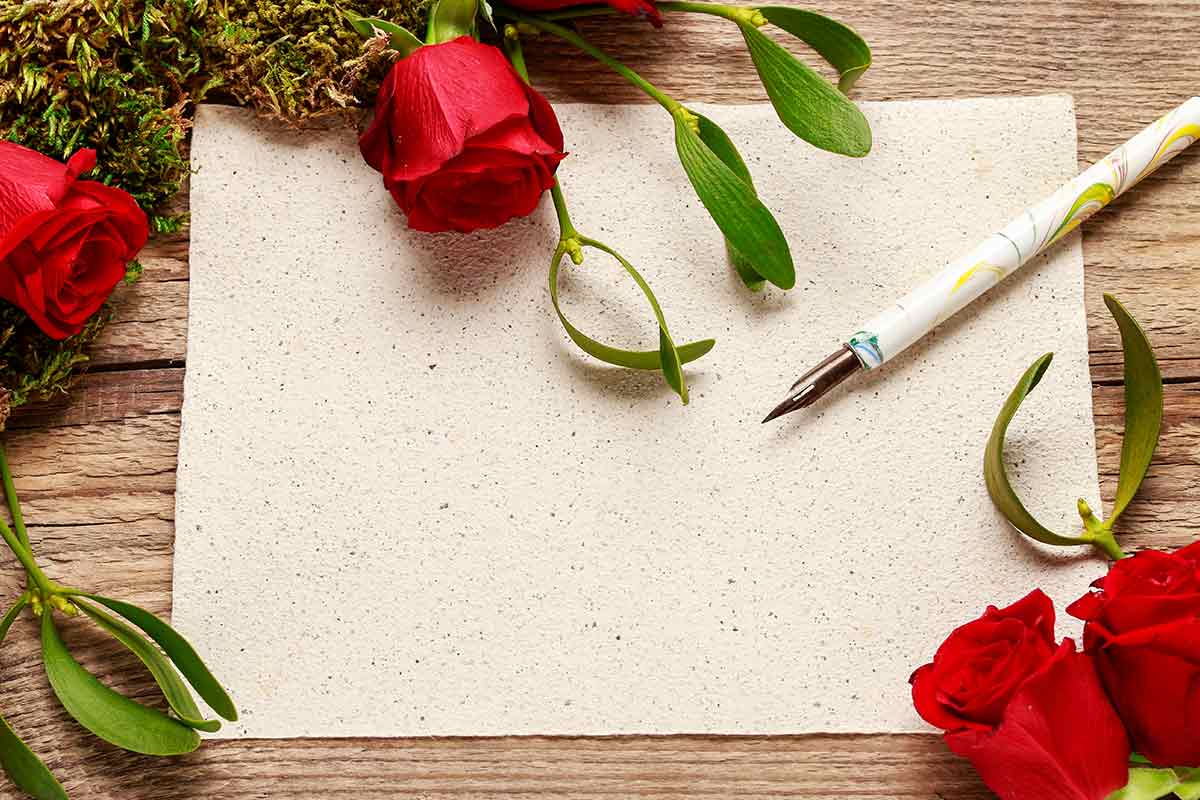 schöne Liebes-Zitate und Liebes-Gedichte sind perfekt für Ihre Grüße zum Valentinstag