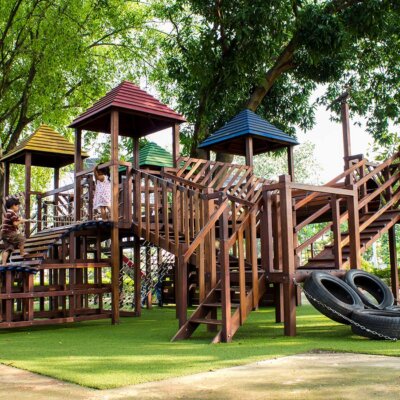 Ein großartiger Abenteuerspielplatz