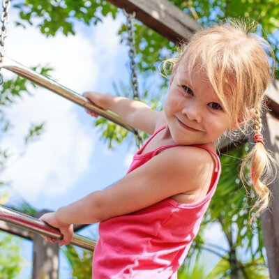 Klettergerüste lassen sich auch selber bauen