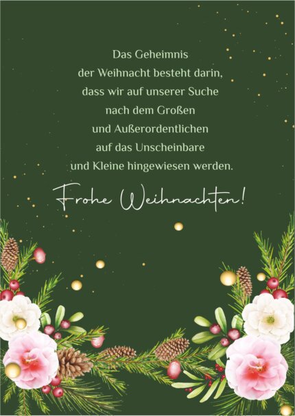 Geheimnis der Weihnacht