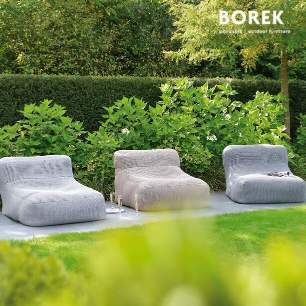 Sitzsack von Borek - modern - witterungsbeständig - Leno Sitzsack
