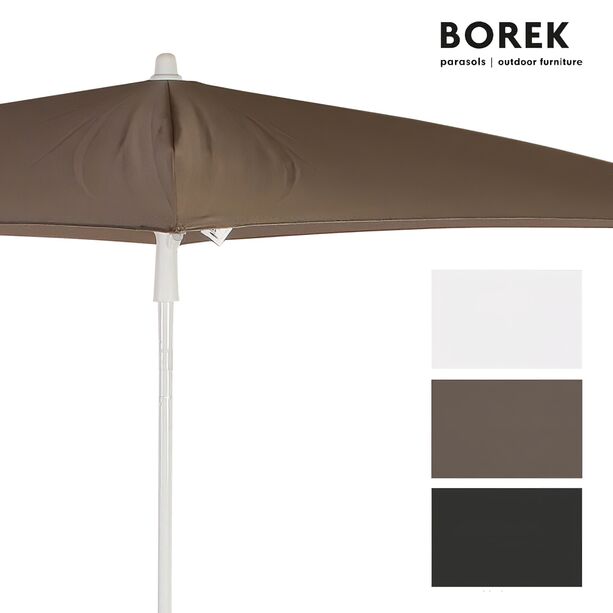 Moderner Sonnenschirm von Borek - höhenverstellbar & kippbar - Stiel 2-teilig - Metall - Parma Sonnenschirm
