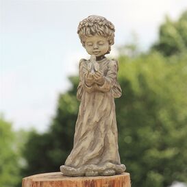 Taube grau Figur Statue Skulptur Gartenfigur Fan Züchter Deko Friedenstaube neu 