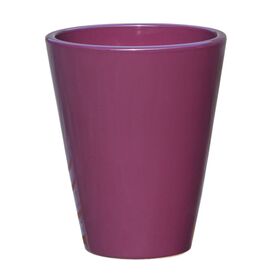 Keramik Pflanzkbel fr auen - frostsicher - fuchsia -...