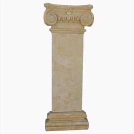 Tolles Antikes Pilaster Wandrelief aus Steinguss  -...