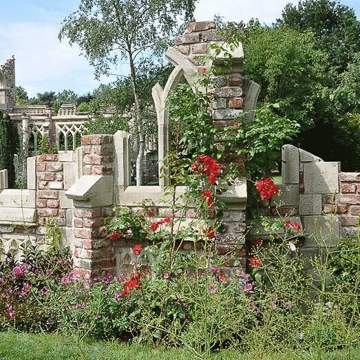 Deko Ruine fr den Garten - Steynton Castle / M