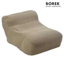 Moderner Sitzsack fr drauen in beige - Borek - gro -...