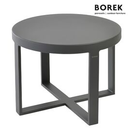 Runder Outdoor Beistelltisch von Borek - Aluminium -...