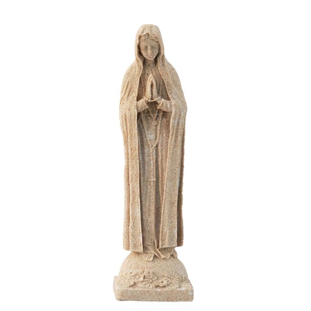 Madonna Steinguss Skulptur für den Garten - Madonna Marta