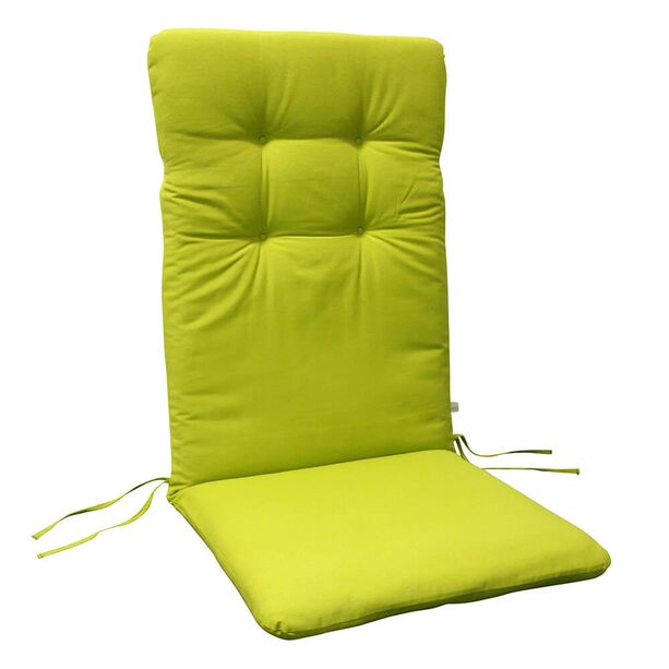 Weiche Sitzauflage für Hochlehner Gartenstühle aus Baumwolle - Picta Stuhlauflage