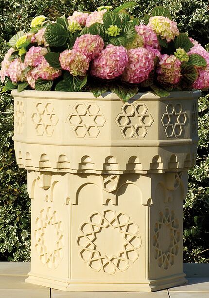 Großer Garten Pflanzkübel antik XXL - Alhambra