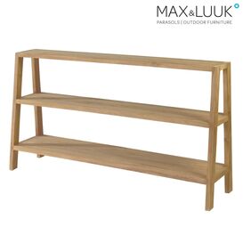 Outdoor Regal aus Teakholz - 150cm - Max&Luuk - Puck Regal