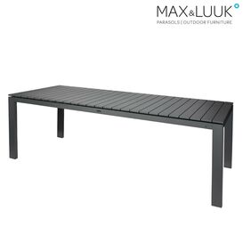 Groer Gartentisch aus Aluminium - 220x90cm - rechteckig...
