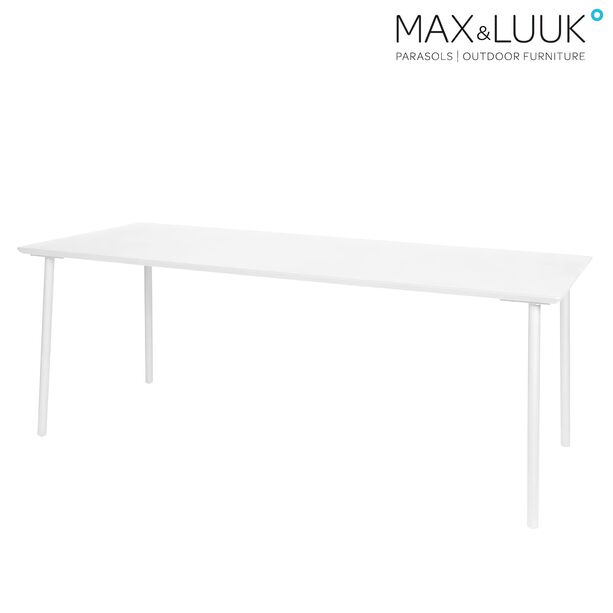 Aluminium Gartentisch von Max&Luuk - 200x90cm - rechteckig - George Gartentisch