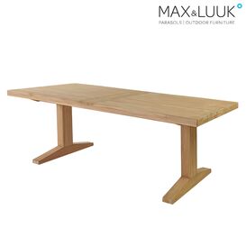 Groer Gartentisch aus Teakholz - stabil - Max&Luuk -...
