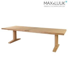 Gro�er Gartentisch aus Teakholz - stabil - Max&Luuk - Bruce Gartentisch / 76x300x110cm