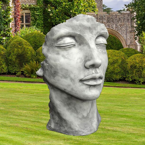 Klassische Stein Büste für draußen - Frau - Sculptura Feminam