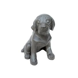 Hunde Skulptur aus Steinguss fr die Gartengestaltung -...