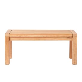 Gartenbank ohne Arm- & R�ckenlehne - Teakholz - Lucy Sitzbank / 44x100x39cm
