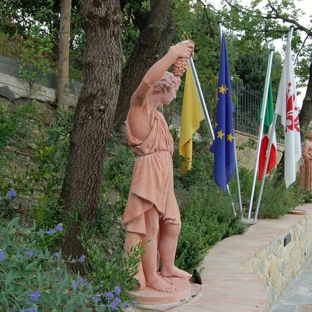 Griechische Männer Statue - Traubenlese - Damianos