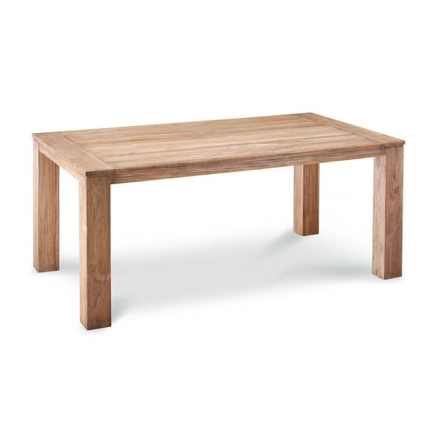 Gartentisch aus recyceltem Teakholz 180cm - Tisch Brun / 75x180x100cm (HxBxT)