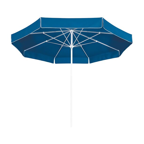 Bunte Sonnenschirme 300cm mit Volant - Schirm Crinu / Blau