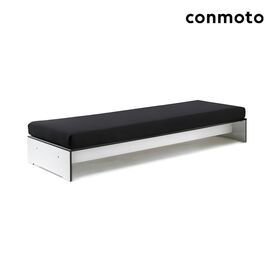 Lounge Gartensofa aus HPL f�r bis zu 4 Personen - Riva Loungesofa / Anthrazit / ohne Auflagen