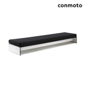 4-Sitzer Outdoor Loungesofa ohne R�ckenlehne - Riva Loungesofa / Anthrazit / ohne Auflagen