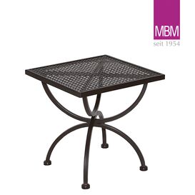 Gartentisch quadratisch - MBM - Metall/Eisen - 50x50x50cm...