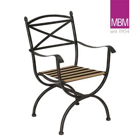 Sessel für Balkon & Garten - MBM - Schmiedeeisen - Sessel...