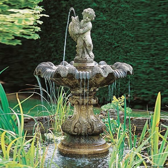 Mediterraner Gartenbrunnen - Stowe House