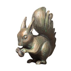 Hochwertige Hrnchen Tierskulptur aus Bronze - Eichhrnchen