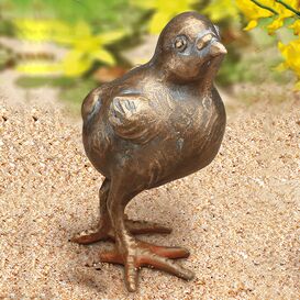 Stehendes Kken - Vogelskulptur aus Bronze - Kken