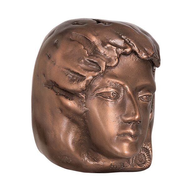 Kopf Wandrelief in limitierter Auflage - Bronze - Die Glnzende