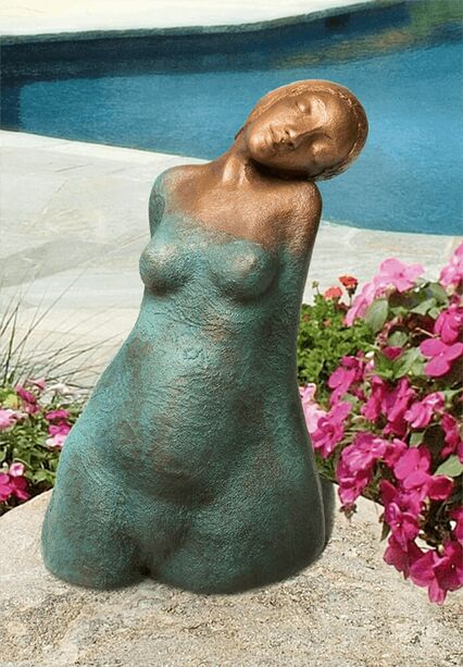 Kleine Aphroditenskulptur Bronze - limitiertes Exemplar - Kleine Aphrodite